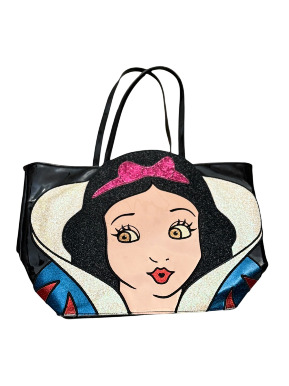 Disney Danielle Nicole Snow White Oversized Patent Tote Bag Rare Limited Edition